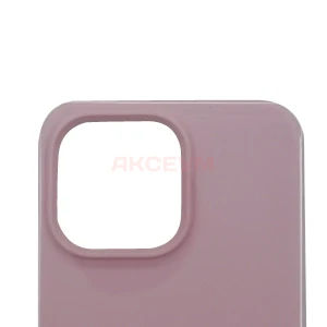 Чехол накладка для iPhone 14 Plus ORG Soft Touch (светло-розовый)