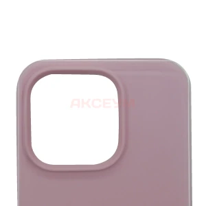 Чехол накладка для iPhone 14 ORG Soft Touch (светло-розовый)