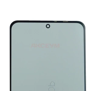 Стекло дисплея для Xiaomi Mi 11i/ Mi 11X/ Mi 11X Pro/ Redmi K40/ K40 Pro/ K40 Pro Plus/ Poco F3 с OCA пленкой (черное) - G+OCApro