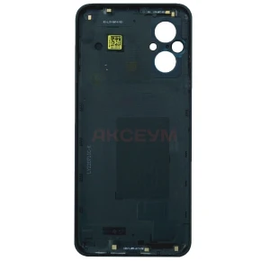 Задняя крышка для Xiaomi Poco M5 (черная)