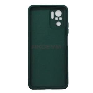 Чехол накладка для Xiaomi Poco M5s Activ Full Original Design (темно-зеленый)