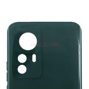 Чехол накладка для Xiaomi 12T Pro Activ Full Original Design (темно-зеленый)