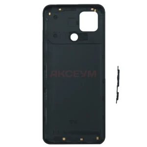 Задняя крышка для Xiaomi Poco C40 (черная)