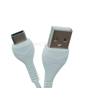 Сетевая зарядка Hoco C98A (18W QС3.0 кабель Type-C) белая