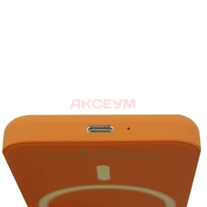 Внешний аккумулятор для iPhone MagSafe Power Bank 3500 mAh (оранжевый)