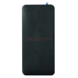 Дисплей с рамкой для Samsung Galaxy M11 (M115F) с тачскрином (черный) - Оригинал REF