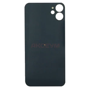 Задняя крышка для iPhone 11 (большое отверстие) желтая