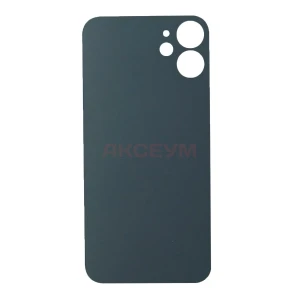 Задняя крышка для iPhone 12 mini (большое отверстие) зеленая