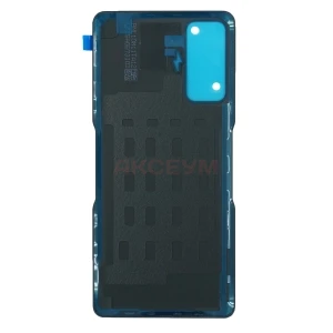 Задняя крышка для Xiaomi Poco F4 GT (черная) - Премиум