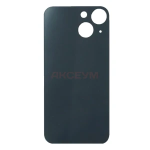 Задняя крышка для iPhone 13 mini (большое отверстие) черная