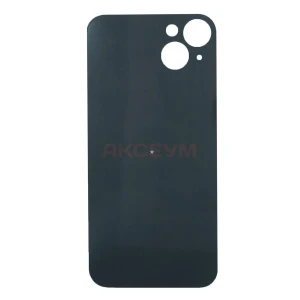 Задняя крышка для iPhone 14 Plus (большое отверстие) синяя