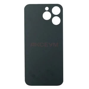 Задняя крышка для iPhone 14 Pro Max (большое отверстие) черная