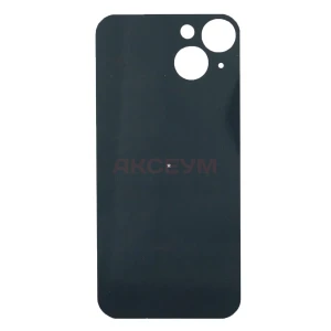 Задняя крышка для iPhone 14 (большое отверстие) красная