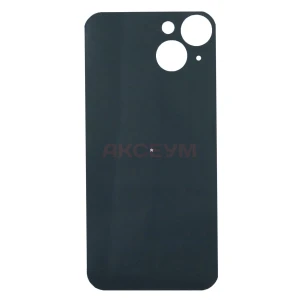Задняя крышка для iPhone 14 (большое отверстие) фиолетовая