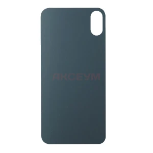 Задняя крышка для iPhone X (большое отверстие) белая