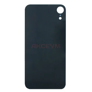 Задняя крышка для iPhone Xr (большое отверстие) голубая