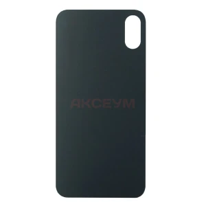 Задняя крышка для iPhone Xs (большое отверстие) белая