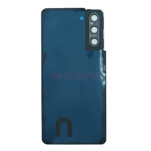 Задняя крышка для Samsung Galaxy S21 (G991B) серая - Премиум