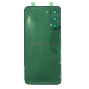 Задняя крышка для Samsung Galaxy S21 FE (G990B) серая - Премиум