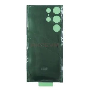 Задняя крышка для Samsung Galaxy S23 Ultra (S918B) черная - Премиум