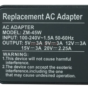 Блок питания Type-C для ноутбука 20V 2.25A 45W - Стандарт