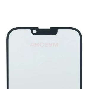 Стекло дисплея для iPhone 14 Plus с OCA пленкой (черное)