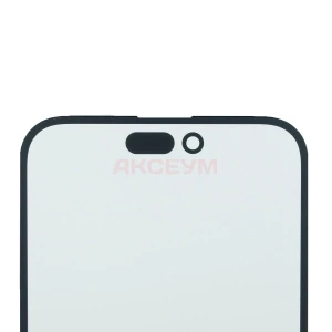 Стекло дисплея для iPhone 14 Pro Max с OCA пленкой (черное)