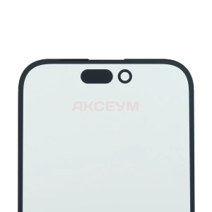 Стекло дисплея для iPhone 14 Pro с OCA пленкой (черное)
