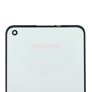 Стекло дисплея для Realme 8/8 Pro с OCA пленкой (черное)