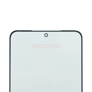 Стекло дисплея для Samsung Galaxy S21 (G991B) с OCA пленкой (черное)