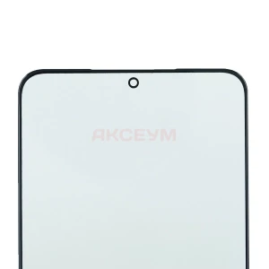 Стекло дисплея для Samsung Galaxy S21+ (G996B) с OCA пленкой (черное)