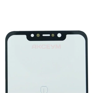 Стекло дисплея для Xiaomi Poco F1 с OCA пленкой (черное) - G+OCApro