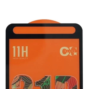 Защитное стекло для Itel A17 (полное покрытие) черное