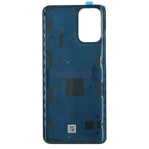 Задняя крышка для Xiaomi Redmi Note 10S (серая) - Премиум