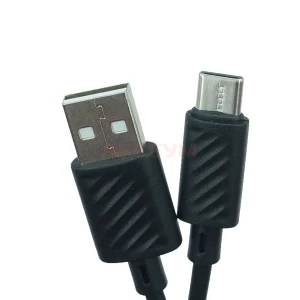 Кабель USB - Type-C Hoco X88 (3A) черный