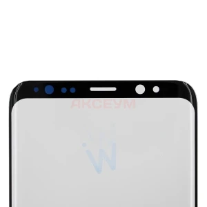 Стекло для Samsung Galaxy S8 (G950F) с OCA пленкой (черное)