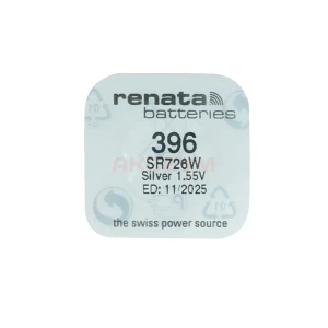 Батарейка 396/397/SR726W Renata Silver 1.55V