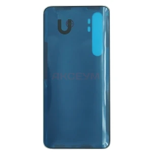 Задняя крышка для Xiaomi Mi Note 10 Lite (черная) - Премиум