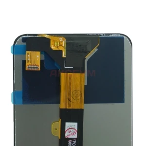 Дисплей для Tecno Spark 8C с тачскрином (черный) - Оригинал