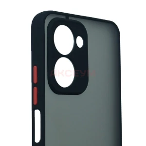 Чехол накладка для OPPO realme C33 PC041 (черный)