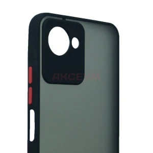 Чехол накладка для OPPO realme C30 PC041 (черный)