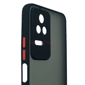 Чехол накладка для Xiaomi Poco F4 PC041 (черный)