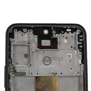 Дисплей с рамкой для Samsung Galaxy A54 5G (A546E) с тачскрином (черный) - Оригинал
