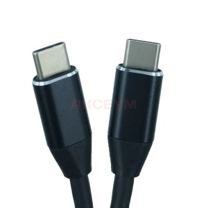 Кабель Type-C - Type-C Thunderbolt 3 (100W/PD/2 м) черный