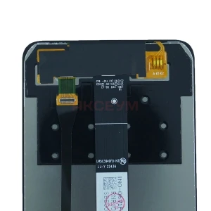 Дисплей для Xiaomi Redmi 12C/Poco C55 с тачскрином (черный) - Оригинал