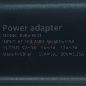 Сетевая зарядка USB/Type-C GaN (65W/QC3.0/PD) черная