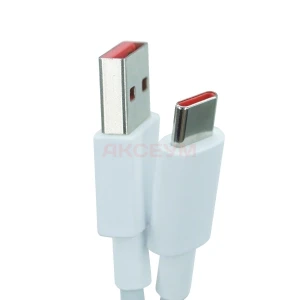 Сетевая зарядка USB для Xiaomi Turbo Charger (33W/QC3.0/кабель Type-C с чипом IC) белая