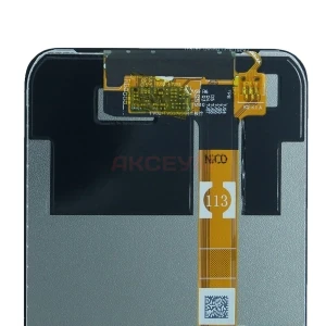 Дисплей для Realme C25/Oppo A16 с тачскрином (черный) - Оригинал