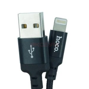 Кабель USB - Lightning Hoco X14 (2A/2 м) черный