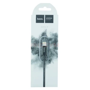Кабель USB - Lightning Hoco X14 (2A/2 м) черный